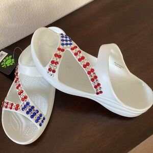 Dawgs Patriotic Z Sandals